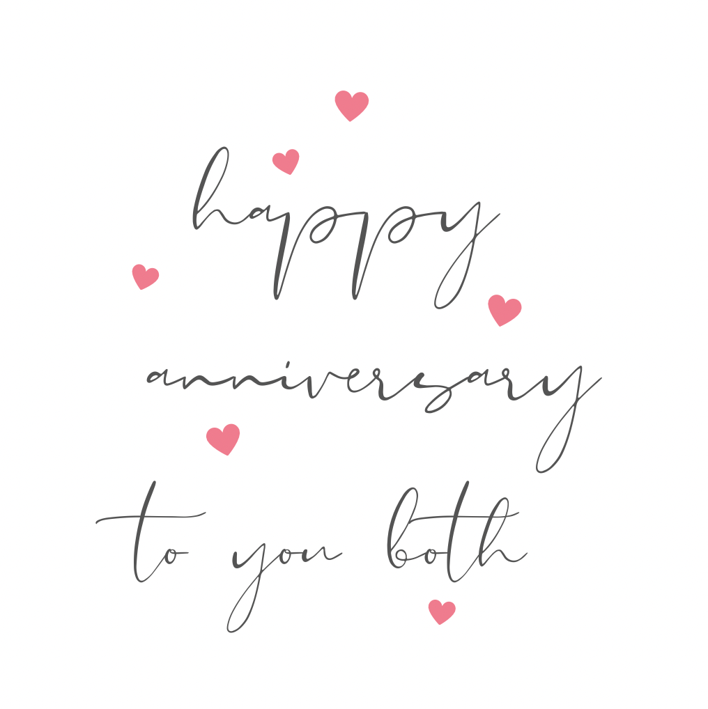 Something Simple Happy Anniversary Both Card