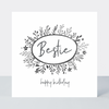 Little Words Bestie Birthday Card