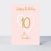 Wonderful You Age 10 Card - Foil