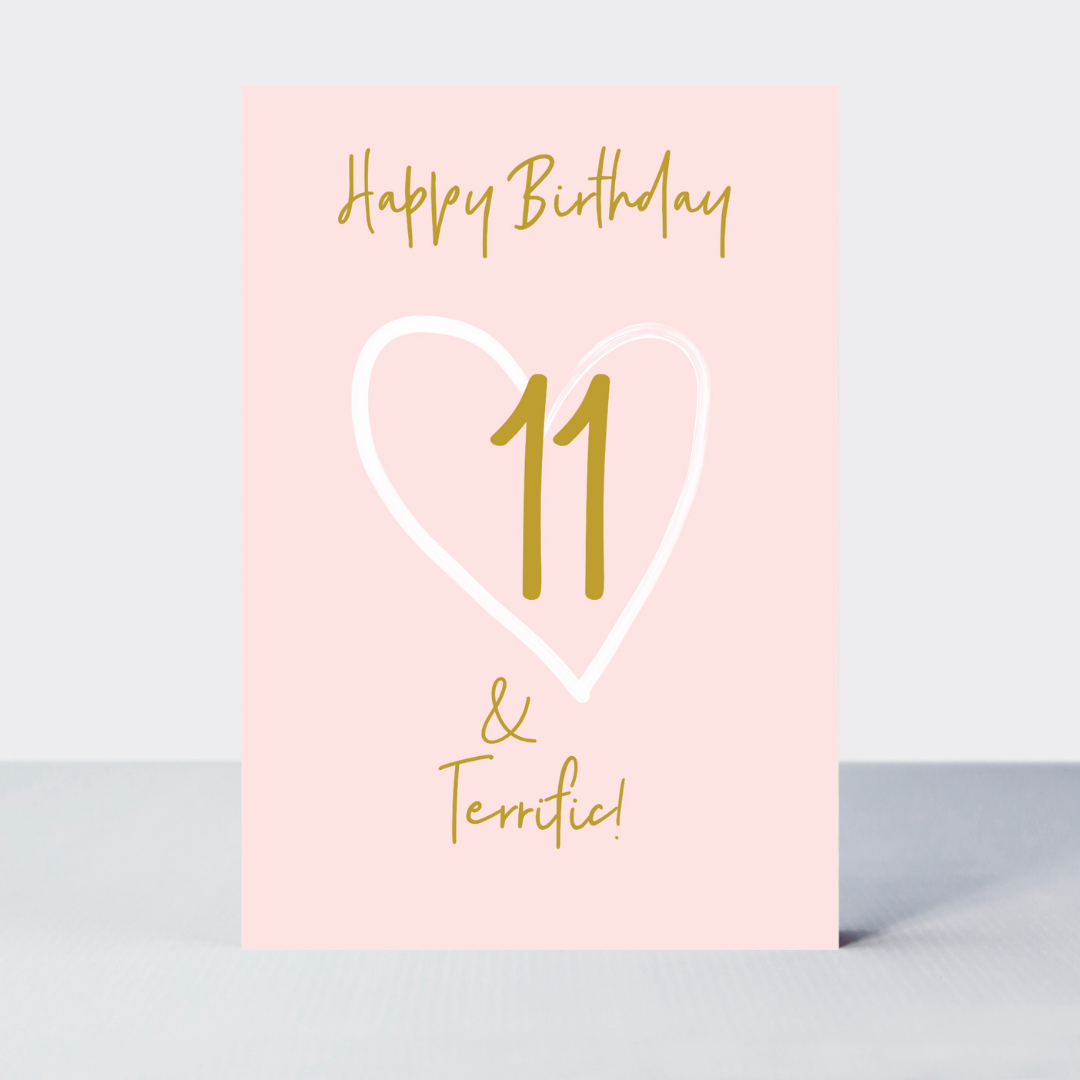 Wonderful You Age 11 Card - Foil