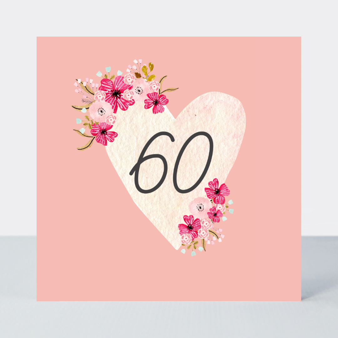 Ma Cherie Age 60 Card