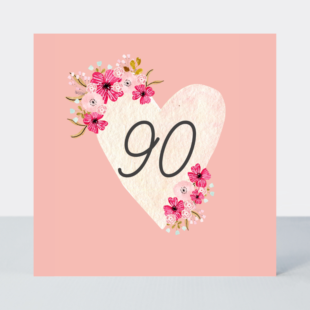Ma Cherie Age 90 Card