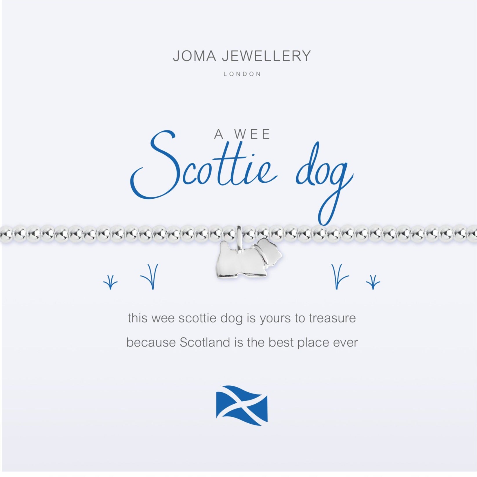 Joma Jewellery a Wee Scottie Dog Bracelet