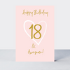 Wonderful You Age 18 Card - Foil