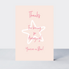 Wonderful You Thanks For Being So Amazing Pink Card