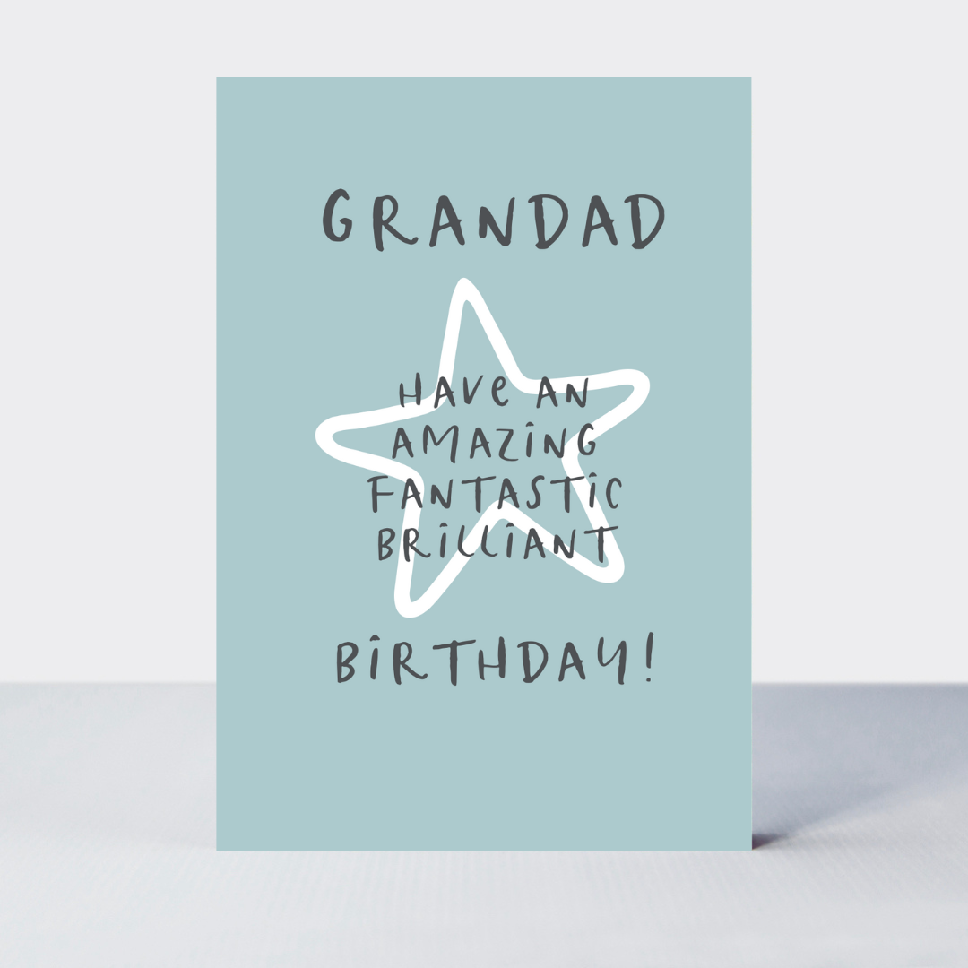 Wonderful You Grandad Birthday Card