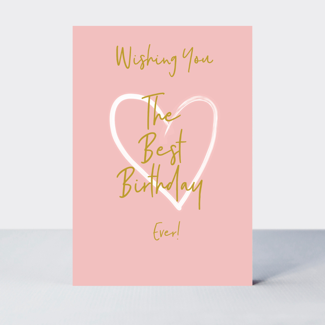 Wonderful You The Best Birthday Card - Foil