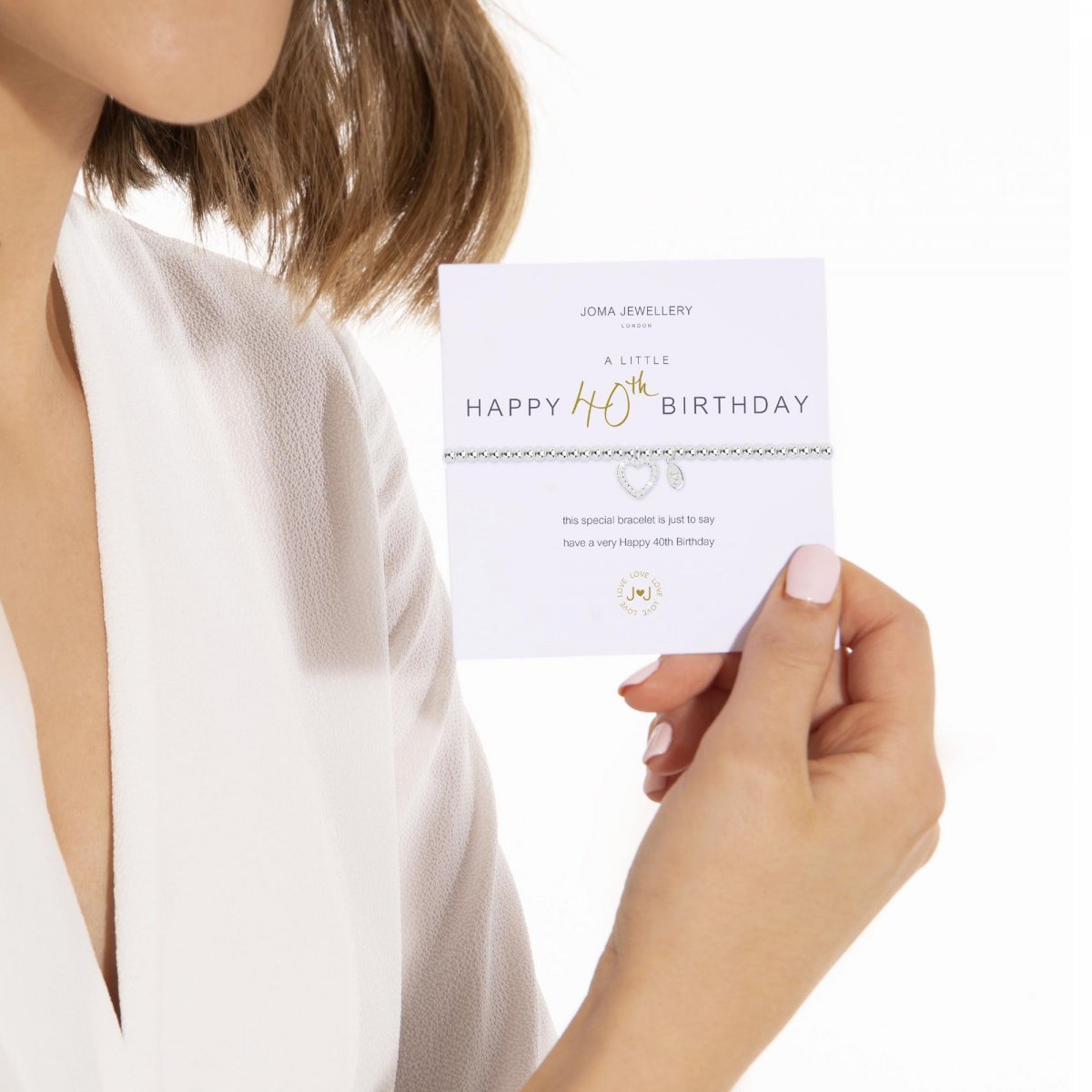 Joma Jewellery A Little Happy 40th Birthday Bracelet More Than