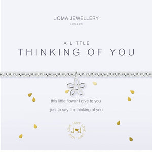Joma Jewellery a Little Thinking of You Bracelet- Silver | More Than Just A Gift