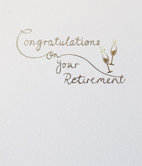 Mimosa Congratulations Retirement Card