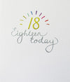Mimosa Happy 18th Birthday Card