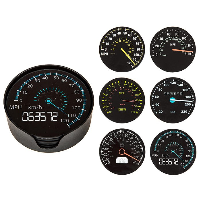 Speedometer Coasters Set of 6 |More Than Just A Gift