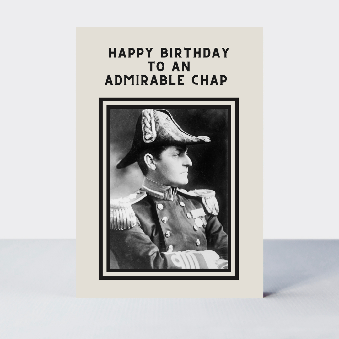 Piccalilli Admirable Chap Birthday Card