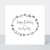 Little Words Lovely Lady Birthday Card