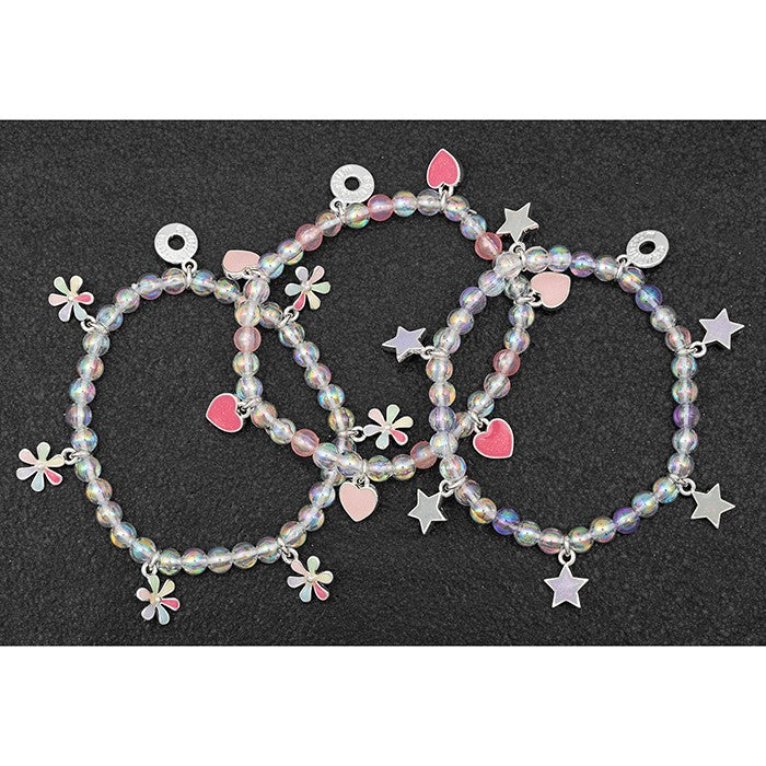 Equilibrium Girls Colourful Silver Plated Charm Bracelet |More Than Just A Gift