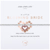 Joma a little Blushing Bride Bracelet - heart
