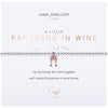 Joma a little Partners in Wine Bracelet - flutes