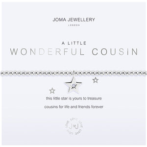 Joma a little Wonderful Cousin Bracelet - star