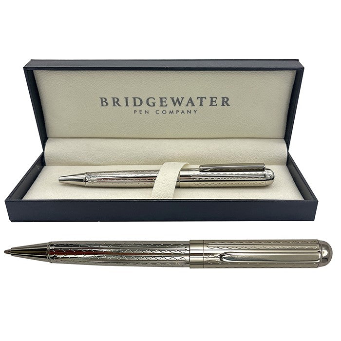 Bridgewater Warwick Nickel Ball Pen |More Than Just A Gift