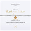 Joma a little Thank You Teacher Bracelet - star | More Than Just A Gift