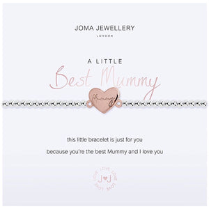 Joma a little Best Mummy Bracelet - heart | More Than Just A Gift