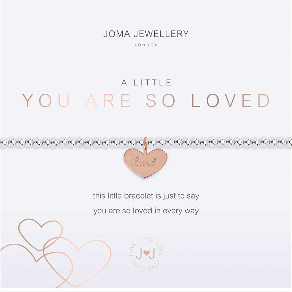 Joma Jewellery a little You Are So Loved Bracelet | More Than Just A Gift | Authorised Joma Jewellery Stockist| More Than Just A Gift