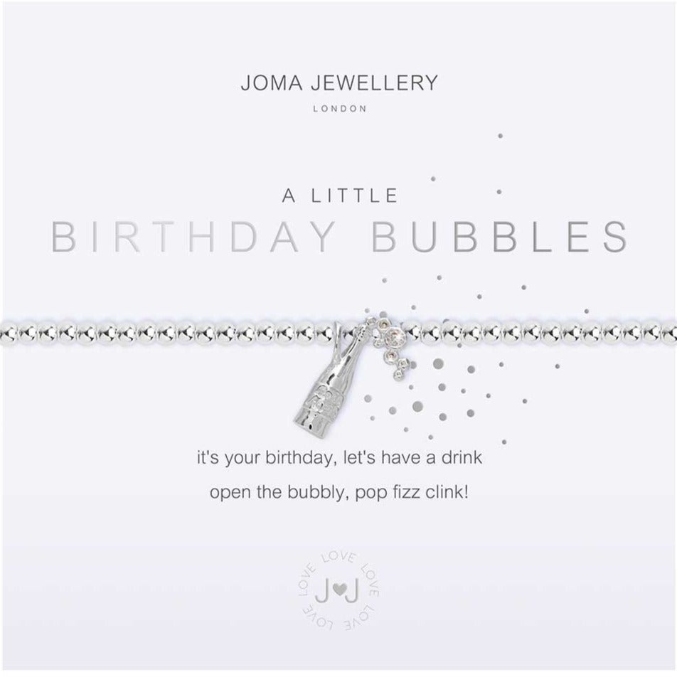 Joma Jewellery a little Birthday Bubbles Bracelet | More Than Just A Gift | Authorised Joma Jewellery Stockist| More Than Just A Gift
