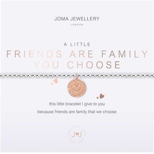 Joma Jewellery a little Friends Are The Family You Choose | More Than Just A Gift | Authorised Joma Jewellery Stockist| More Than Just A Gift