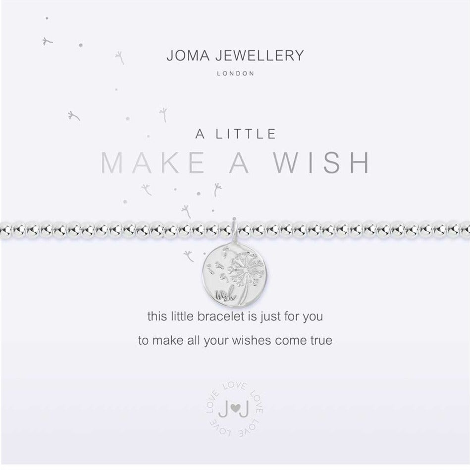 Joma Jewellery a little Make A Wish Bracelet | More Than Just A Gift | Authorised Joma Jewellery Stockist| More Than Just A Gift