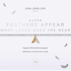 Joma Jewellery a little Feathers Appear When Loved Ones Are Near Bracelet | More Than Just A Gift | Authorised Joma Jewellery Stockist| More Than Just A Gift