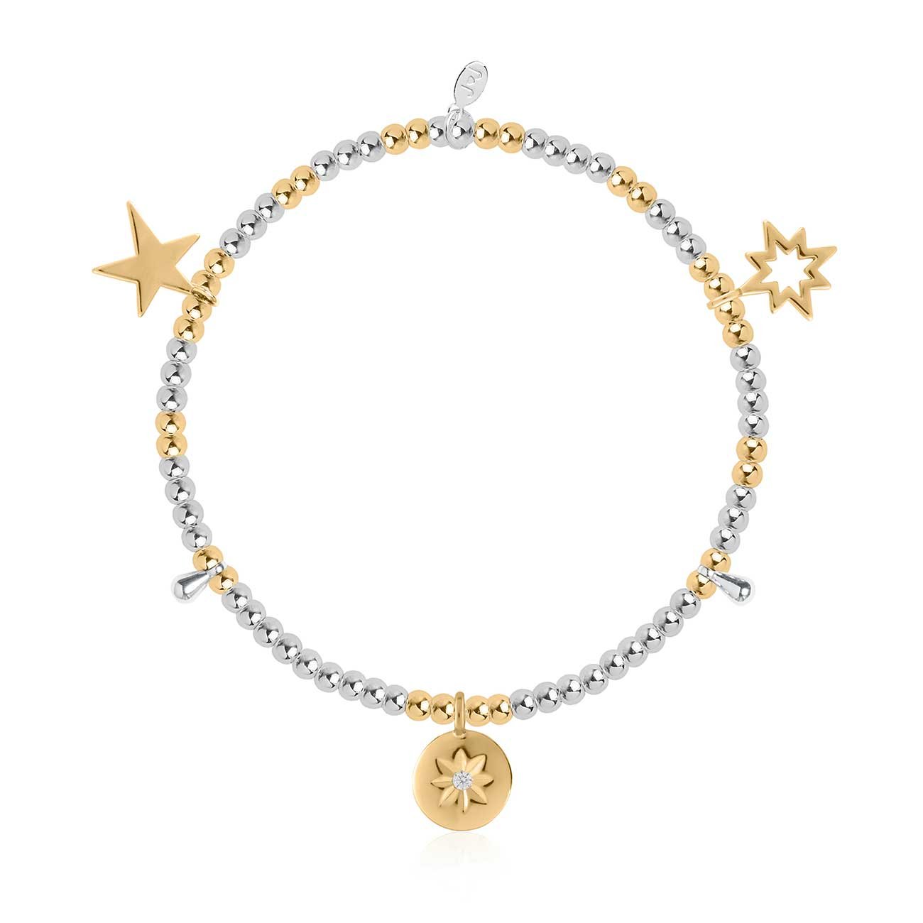 Joma Jewellery Life's A Charm Bracelet Sparkle and Shine