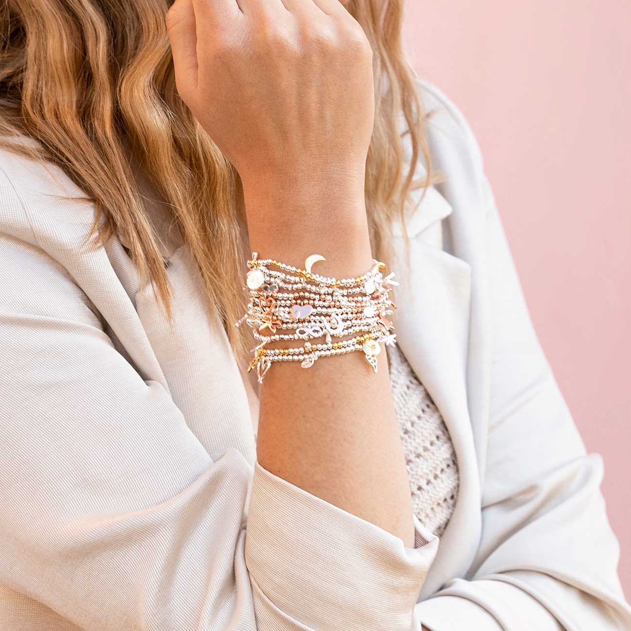 Joma Jewellery Life's A Charm Bracelet Sparkle and Shine