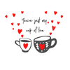 Three Little Words Cup Of Tea Card