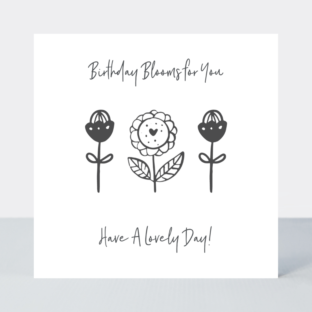 Little Words Birthday Blooms Card