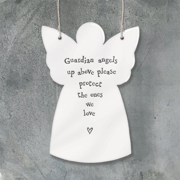 East of India Porcelain angel- Guardian angels