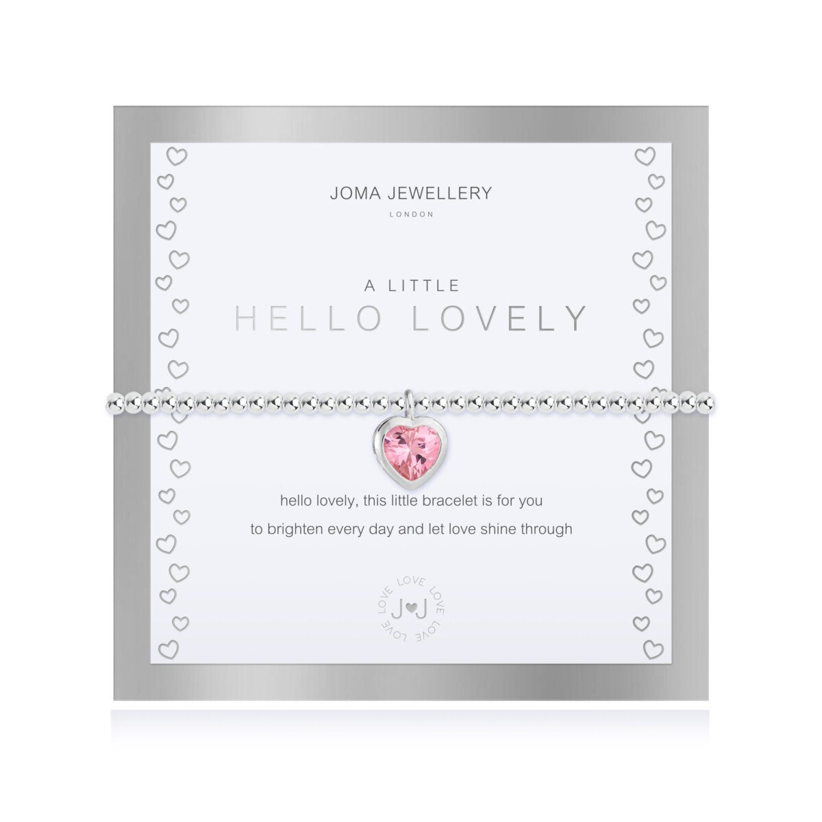 Joma Jewellery Boxed a little Hello Lovely Bracelet