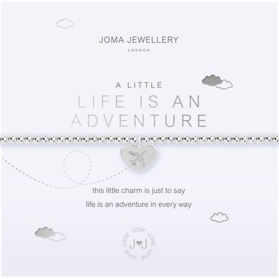 Joma Jewellery Life Is An Adventure Bracelet | More Than Just A Gift