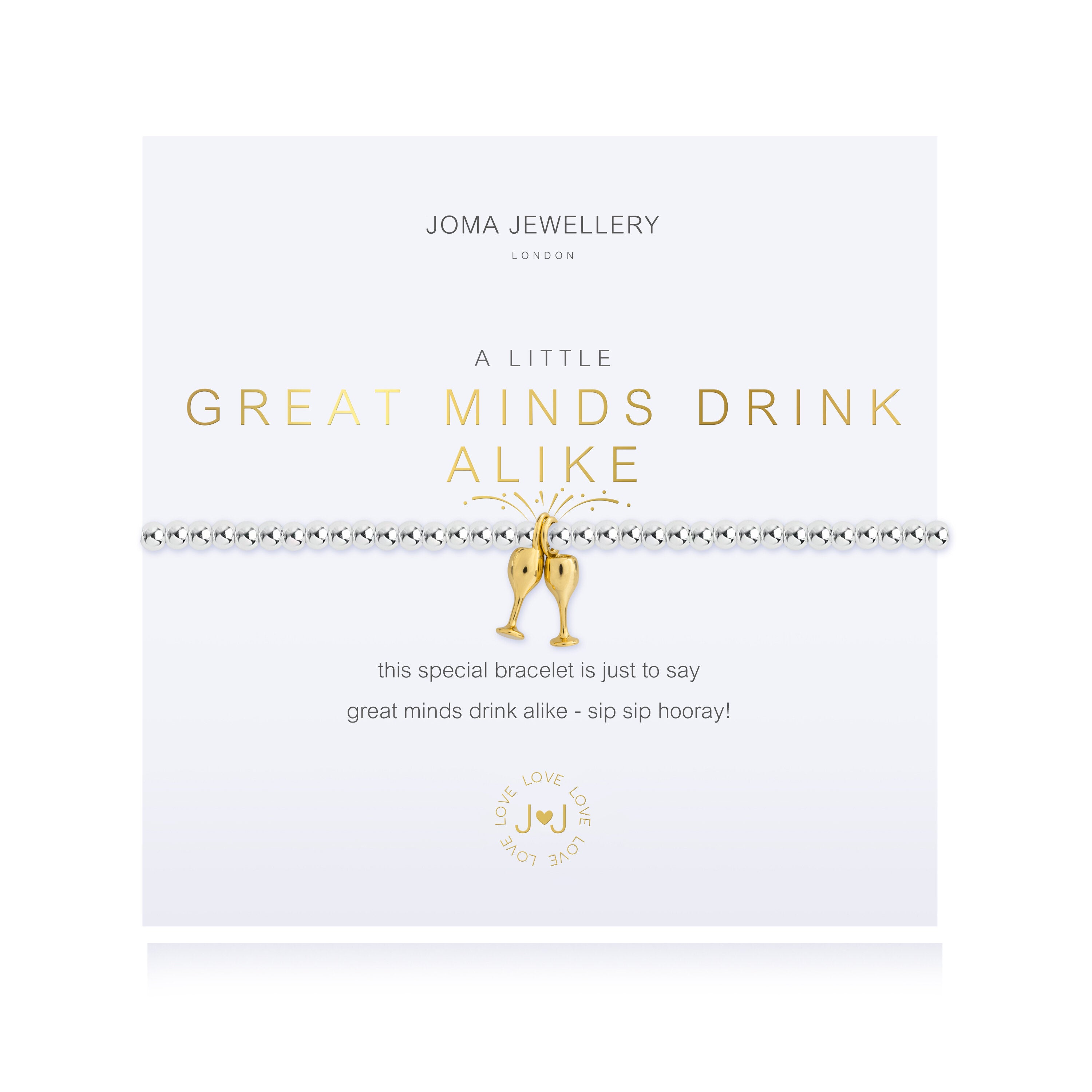 Joma Jewellery a little Great Minds Drink Alike - Glasses