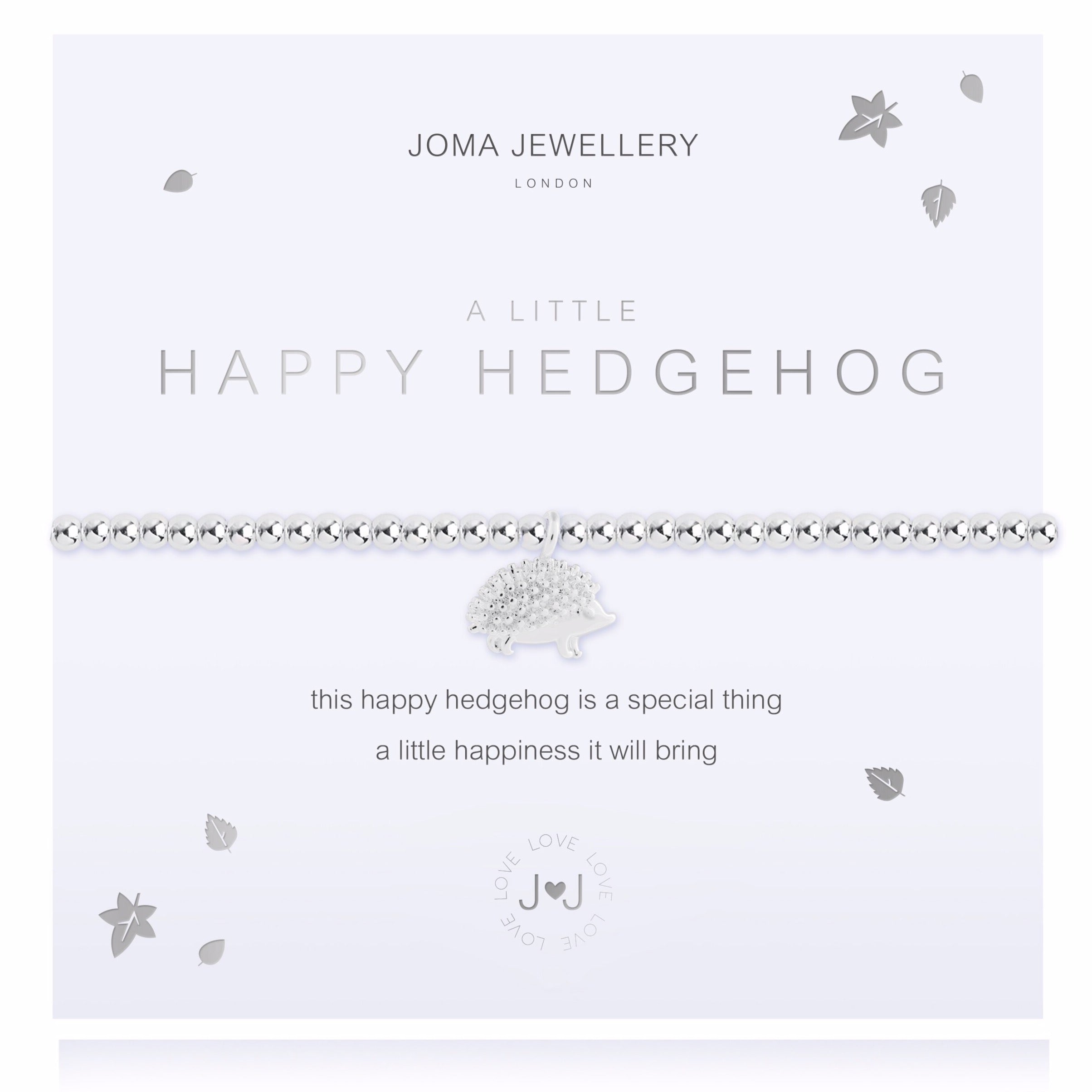 Joma Jewellery A Little Happy Hedgehog Bracelet |More Than Just A Gift