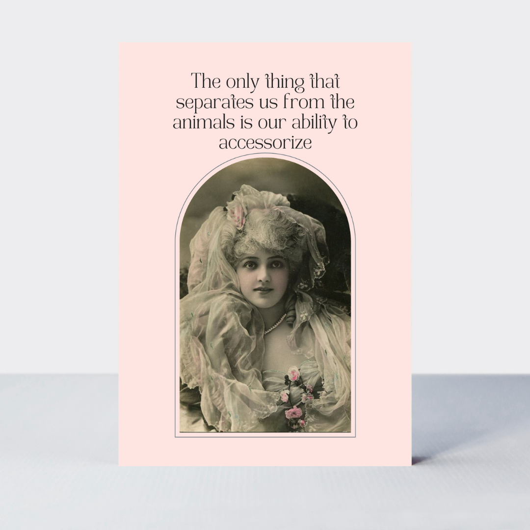 Fondant Fancies Accessorise Card