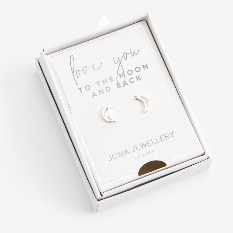 Joma Jewellery Love You To The Moon And Back Earrings | More Than Just A Gift
