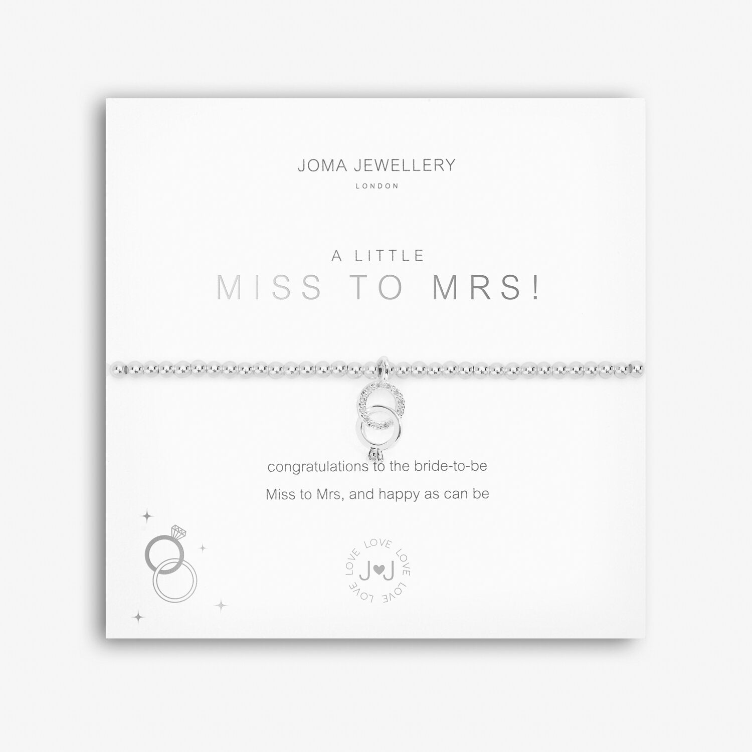 Joma Jewellery A Little 'Miss to Mrs!' Bracelet | More Than Just A Gift