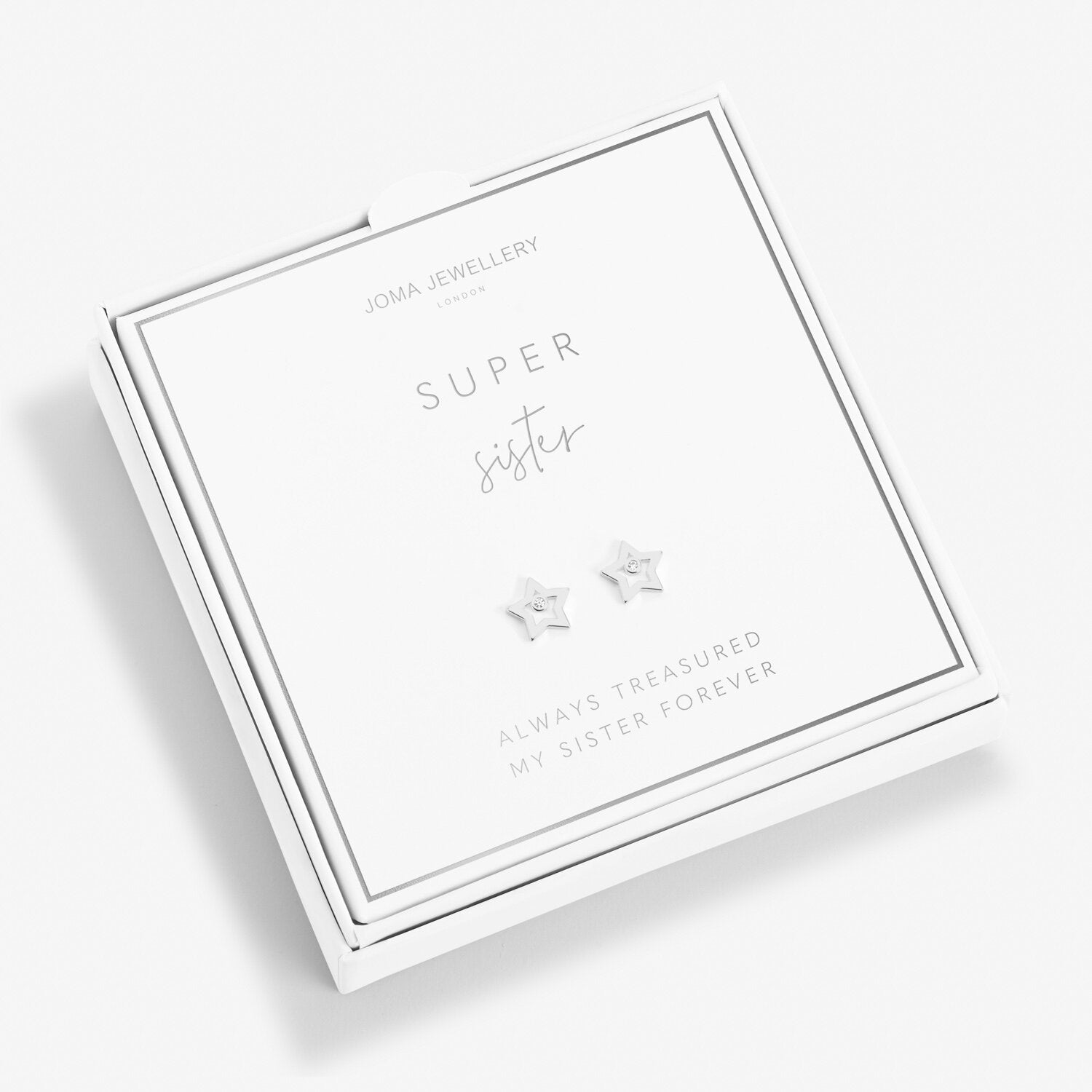 Joma Jewellery Beautifully Boxed A Little 'Super Sister' Earrings | More Than Just A Gift