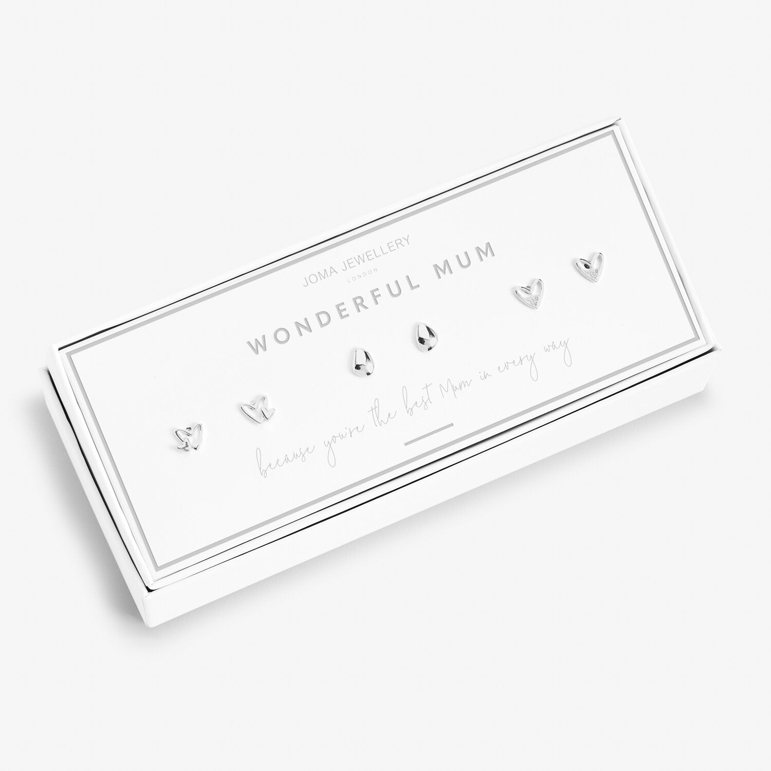 Joma Jewellery Occasion Earring Box 'Wonderful Mum' | More Than Just A Gift