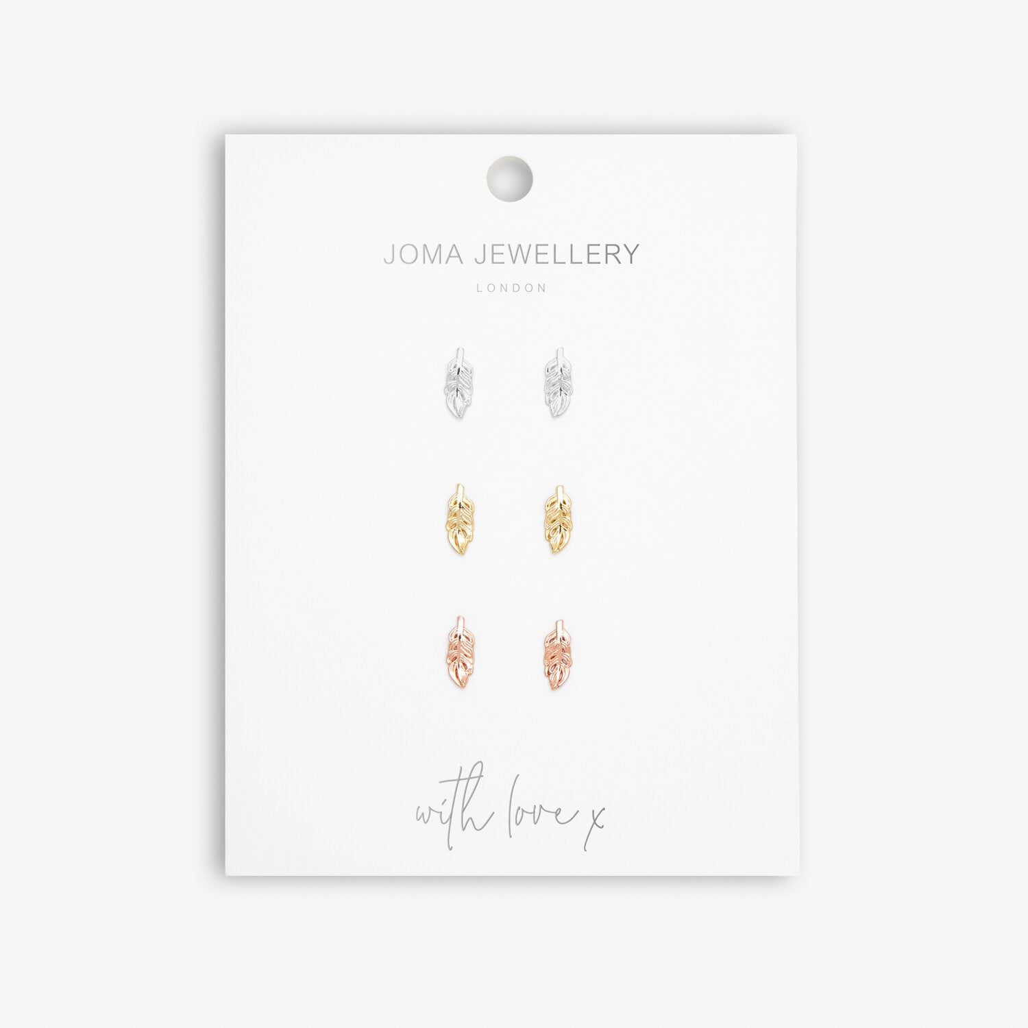 Joma Jewellery Florence Feathers Earring Set