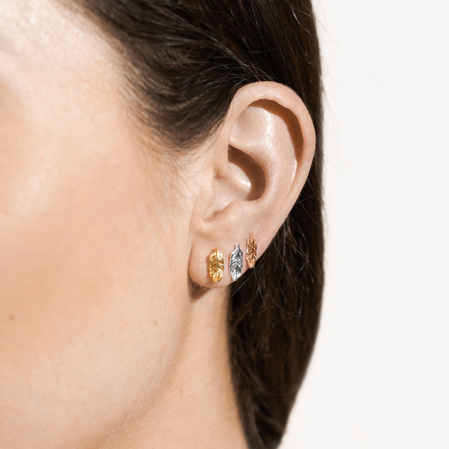 Joma Jewellery Florence Feathers Earring Set