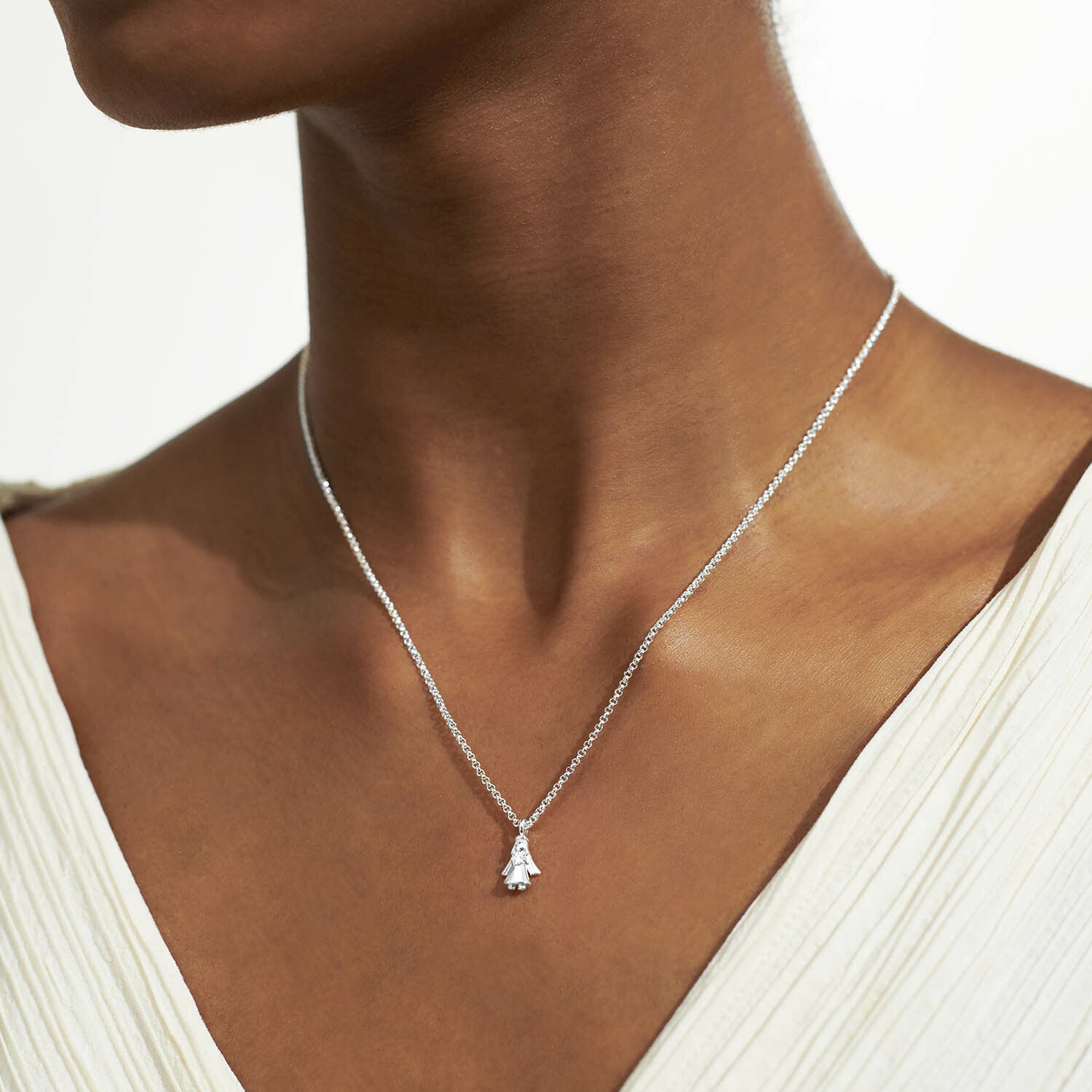 Joma Jewellery A Little 'Guardian Angel' Necklace