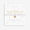 Joma Jewellery A Little 'Shine Bright On Your Birthday' Bracelet |More Than Just A Gift