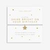 Joma Jewellery A Little 'Shine Bright On Your Birthday' Bracelet |More Than Just A Gift