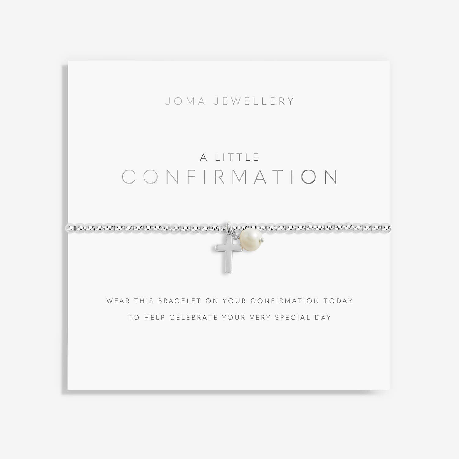 Joma Jewellery A Little 'Confirmation' Bracelet